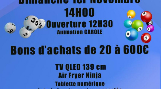 1er LOTO DE LA SAISON !