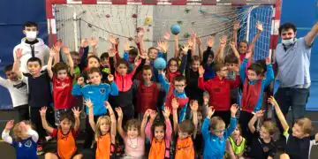 L&rsquo;école de hand du CLM bat son plein