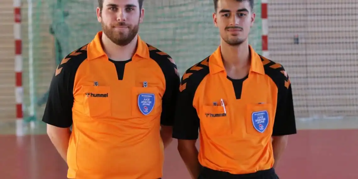 Les arbitres du CLM Handball